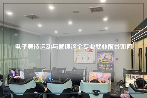 电子竞技运动与管理这个专业就业前景如何